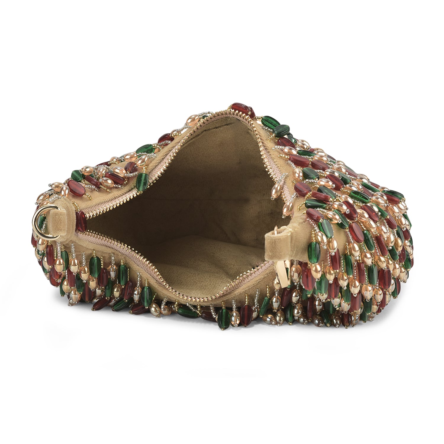 Nano Stone Boat Bag - Red Green Multi