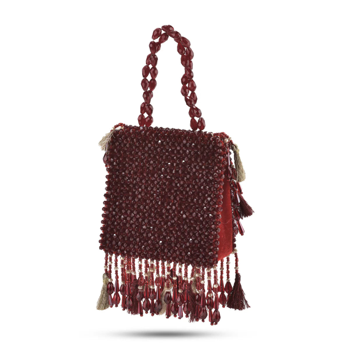 Daphne Crystal Bag-Red