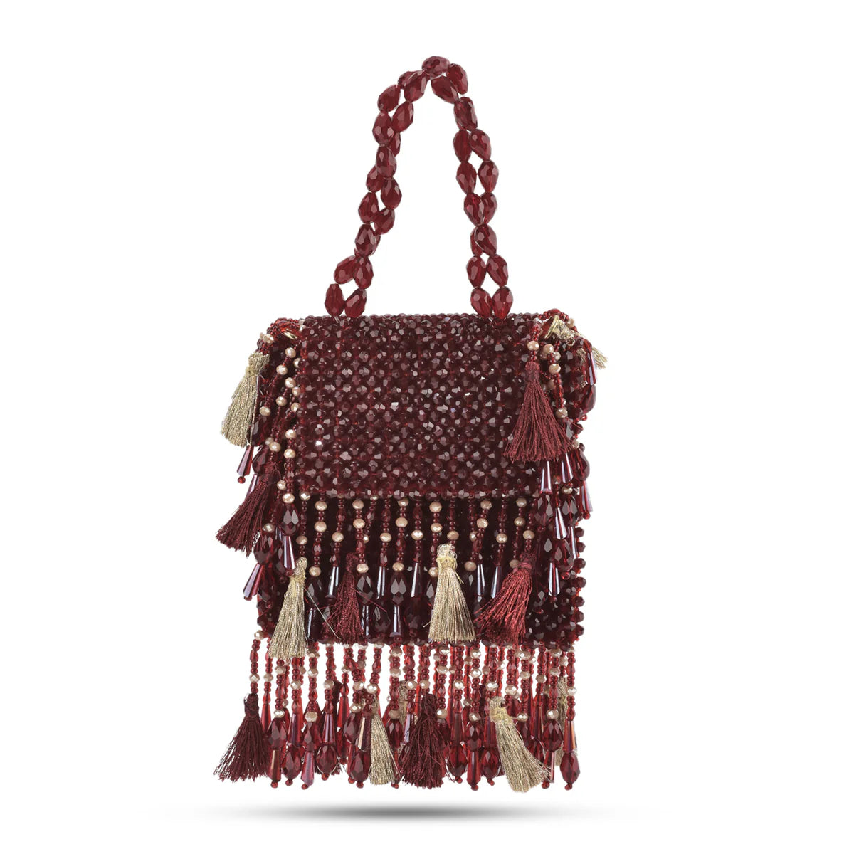 Daphne Crystal Bag-Red