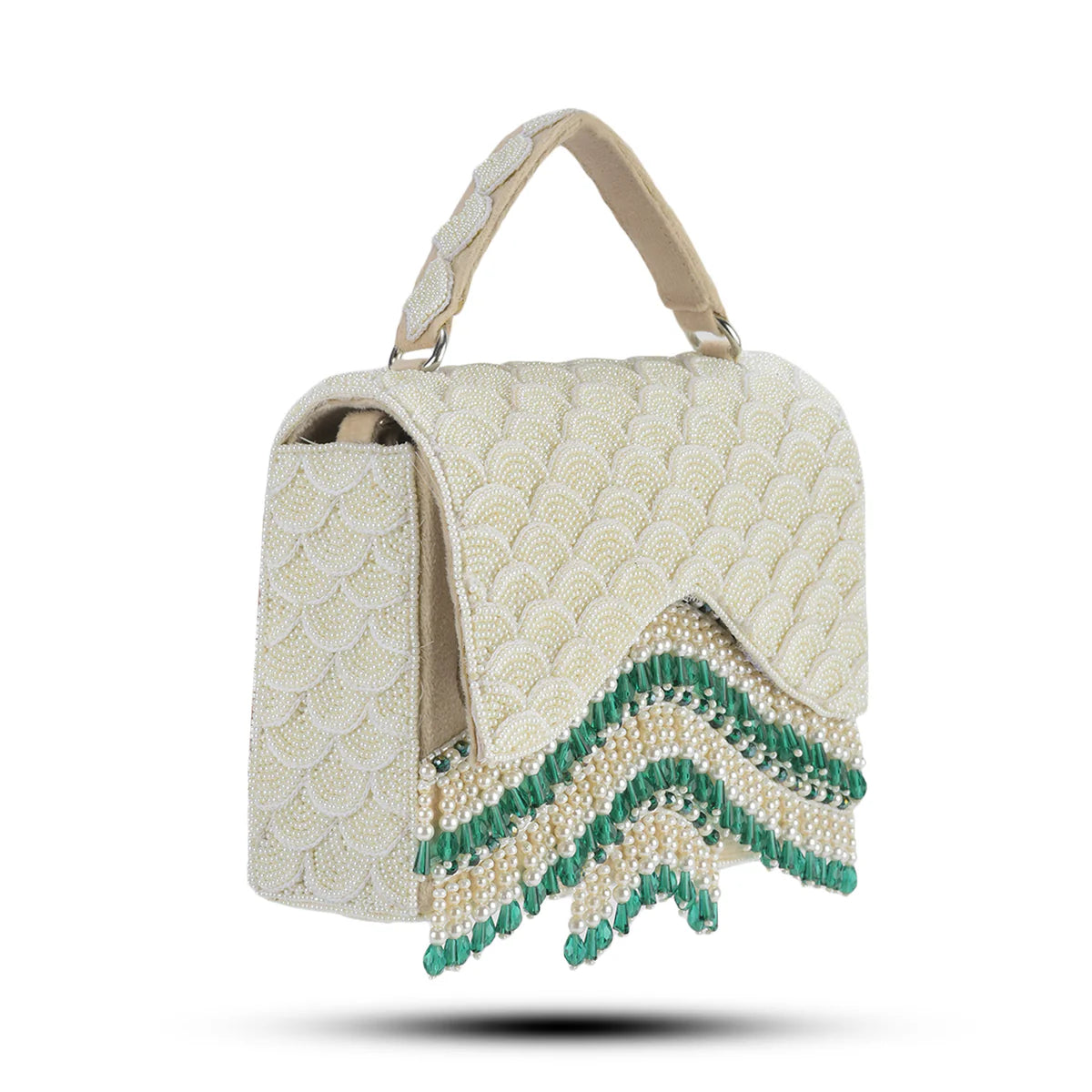 Julia White Box Bag