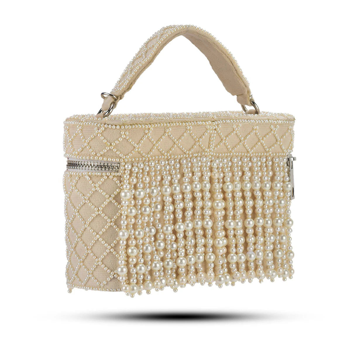 Laura Pearl Cube Bag