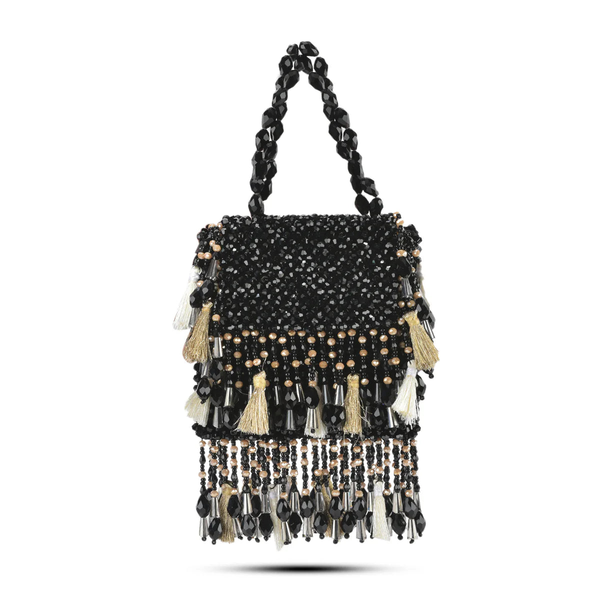 Daphne Crystal Bag-Black