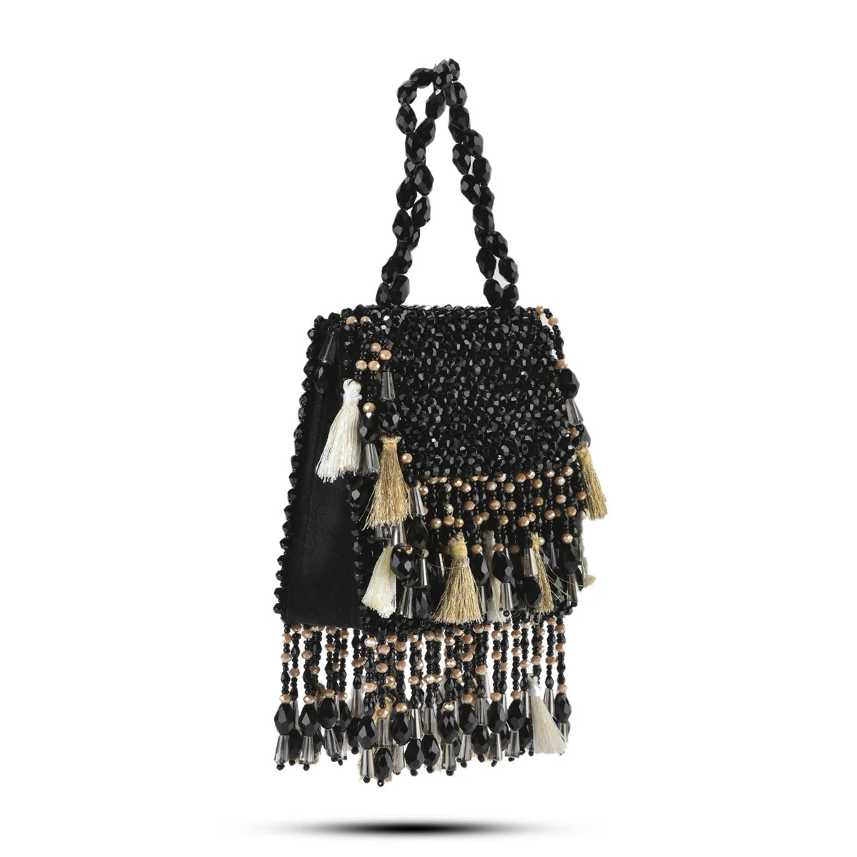 Daphne Crystal Bag-Black