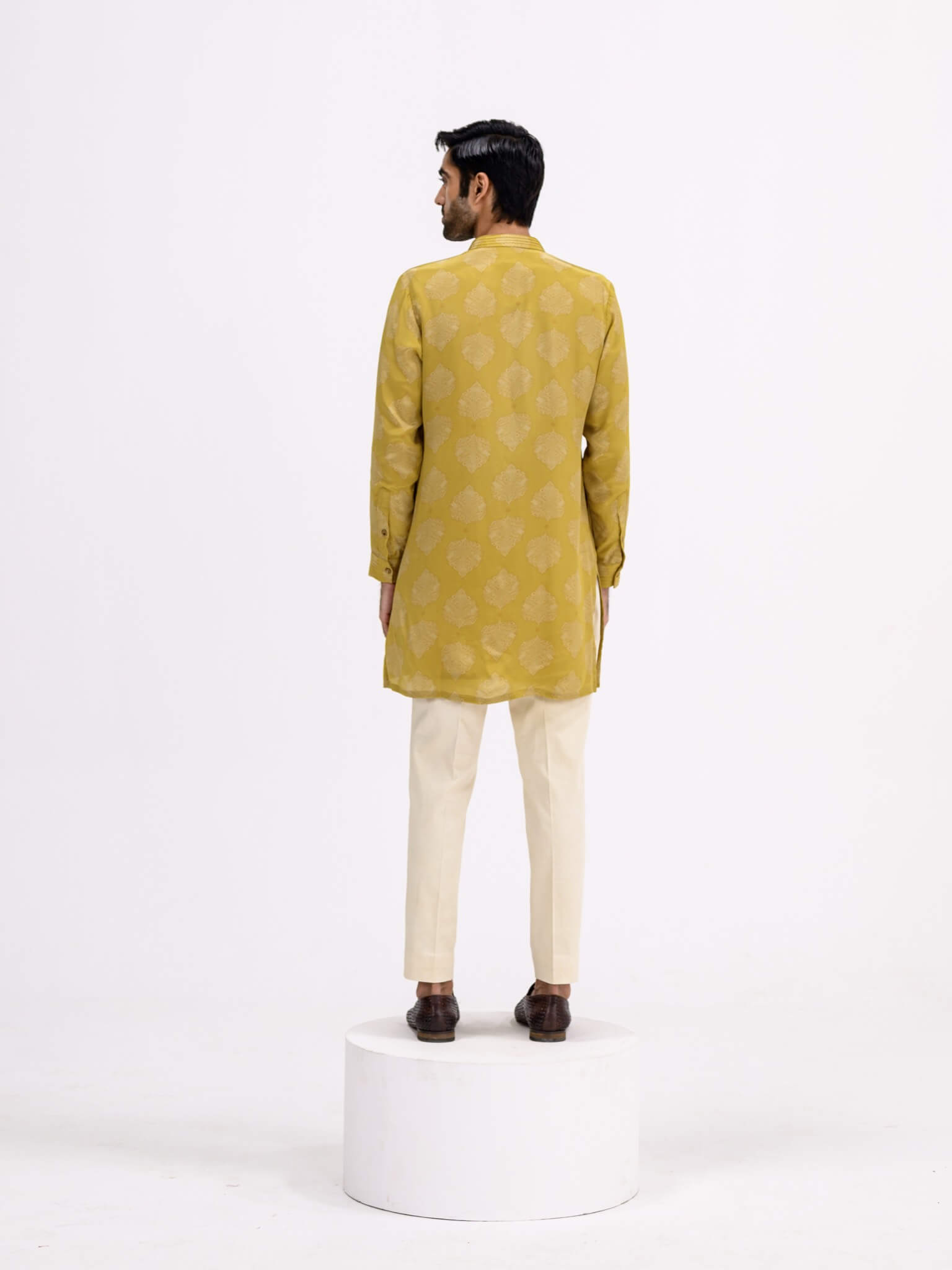 Rang 2.0 Mustard Pintuck Kurta Set