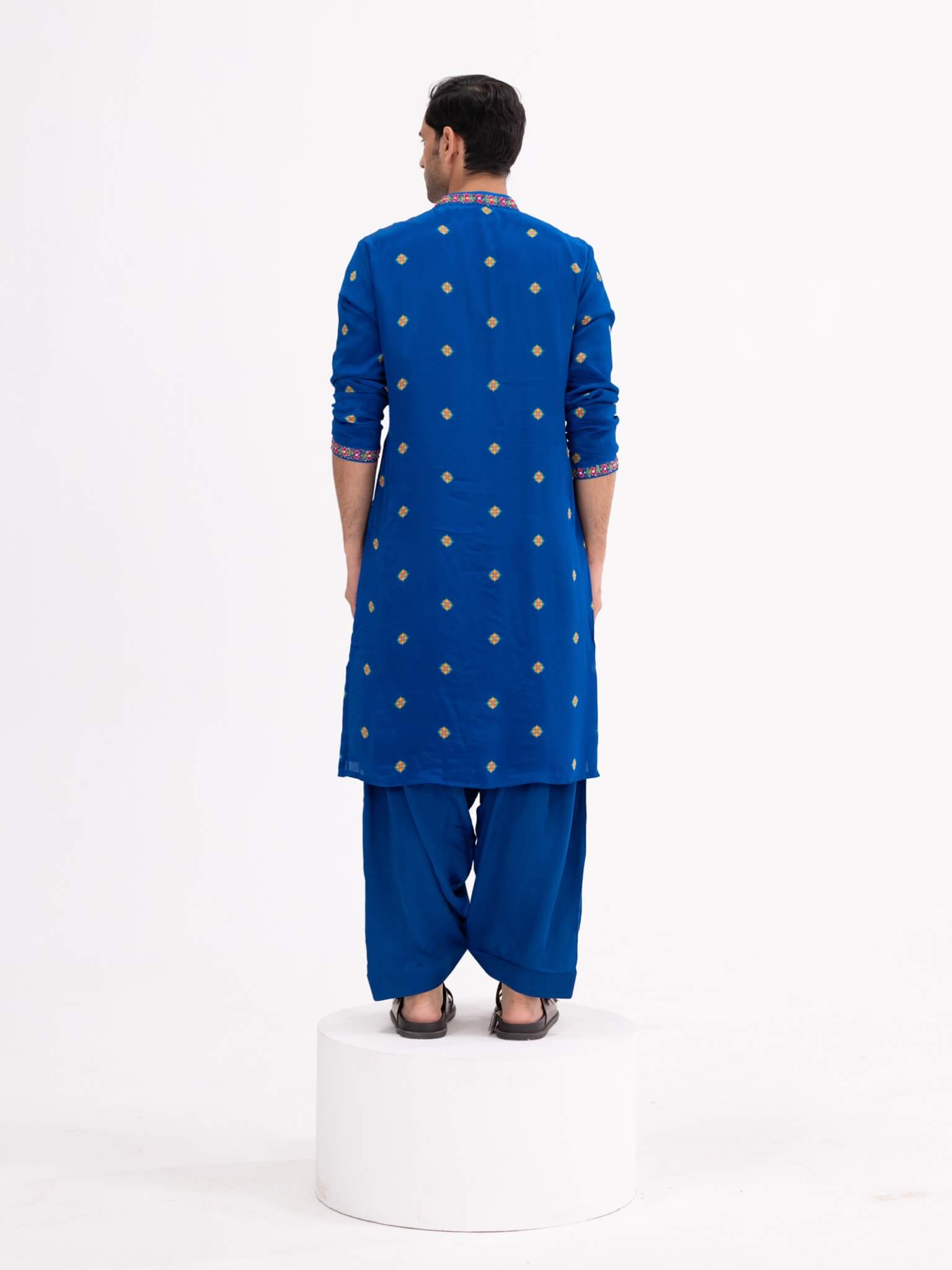 Rang 2.0 Blue Butta Kurta Set