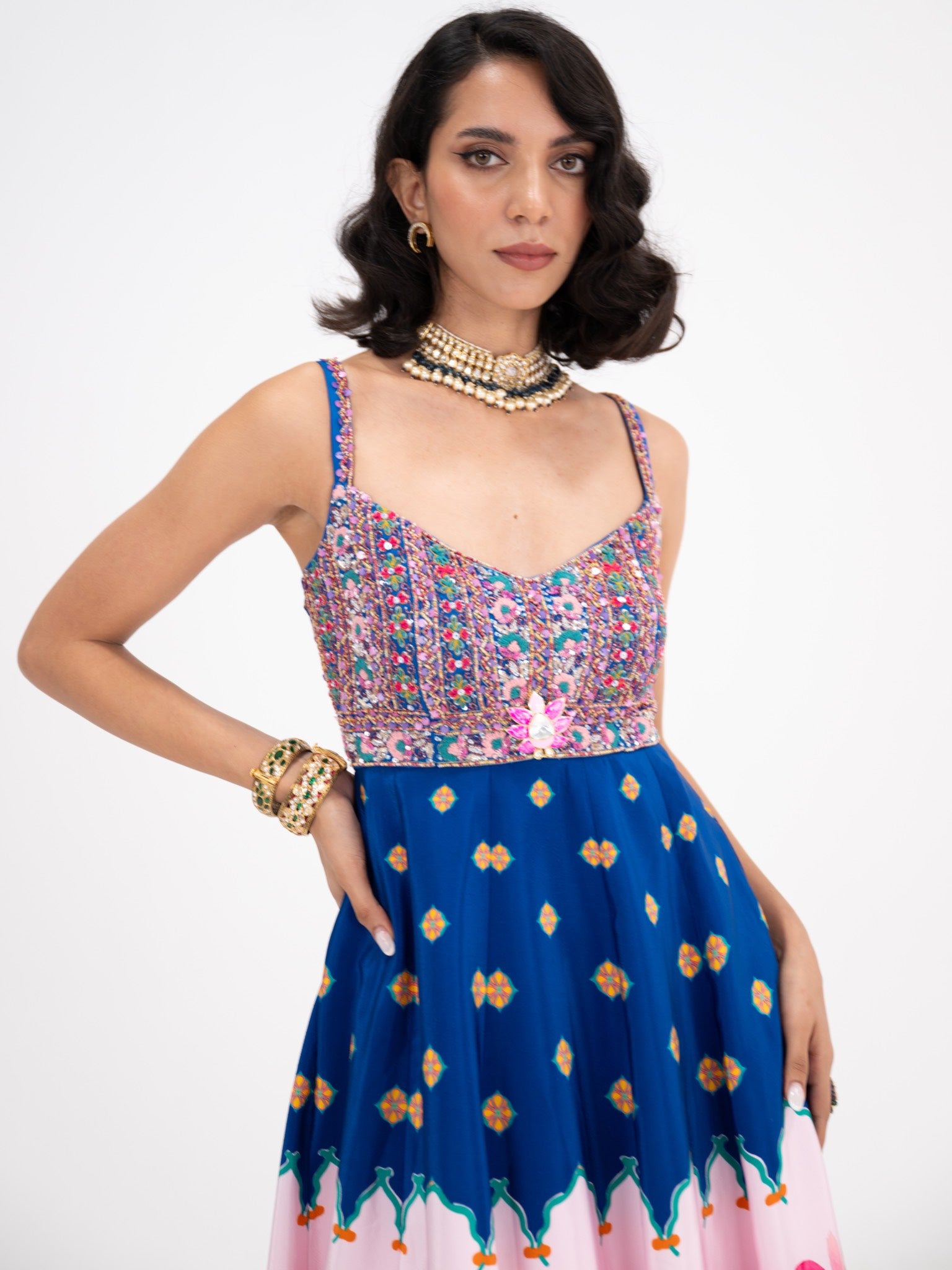 Rang 2.0 Blue Lotus Dress