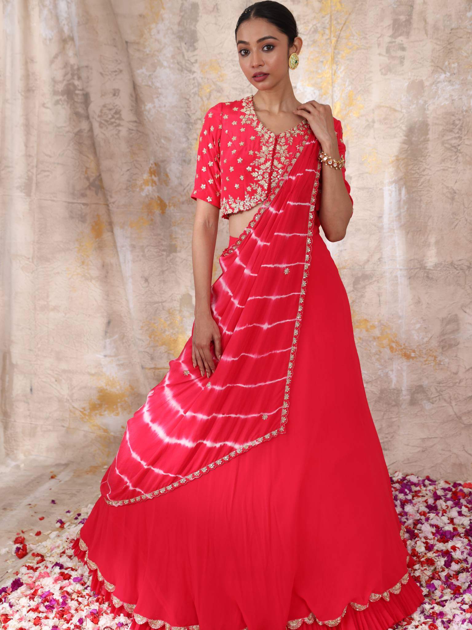 Red Lehenga Online Shopping: Buy Red Color Bridal Lehengas